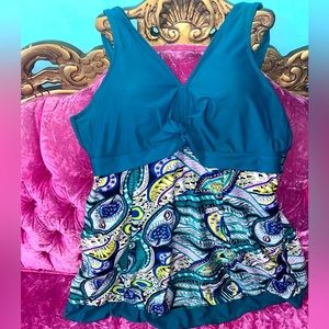 ‼️Women’s Plus Size Swimsuit 🚺🩱. Worn 2x